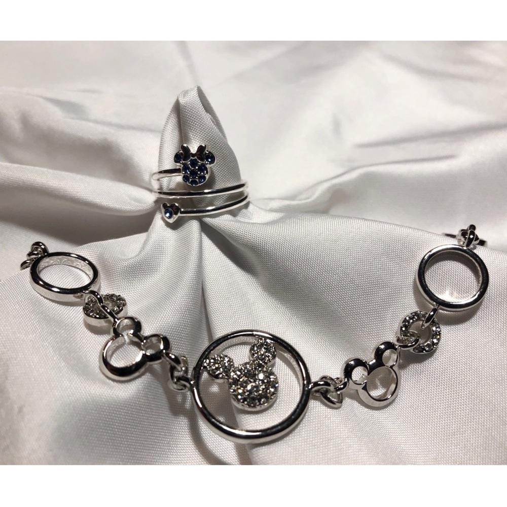 Disney Jewelry Bundle / Silver